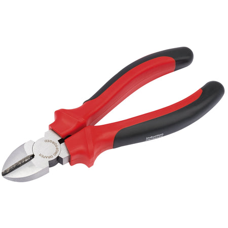 Draper-Redline®-Heavy-Duty-Diagonal-Side-Cutter-with-Soft-Grip-Handles,-180mm