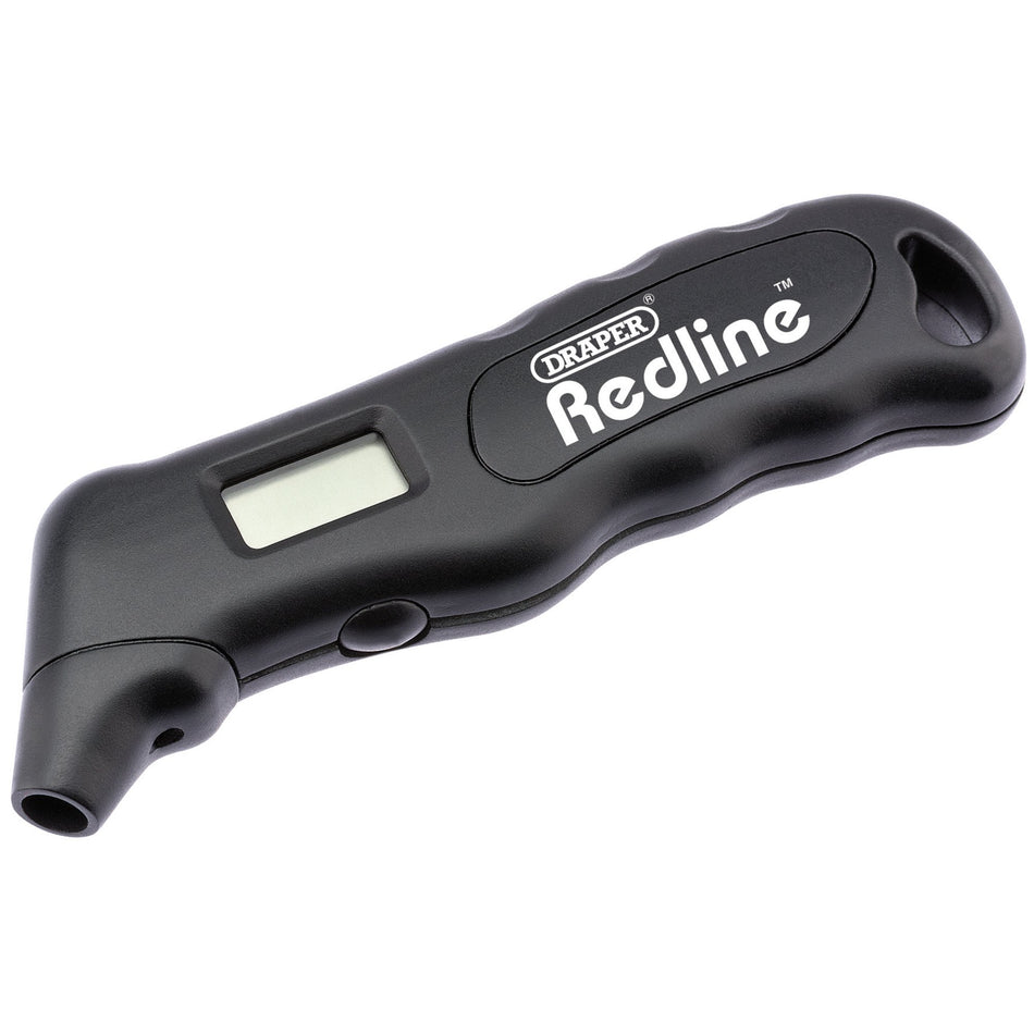 Draper-Redline®-Digital-Tyre-Pressure-Gauge,-0---100psi