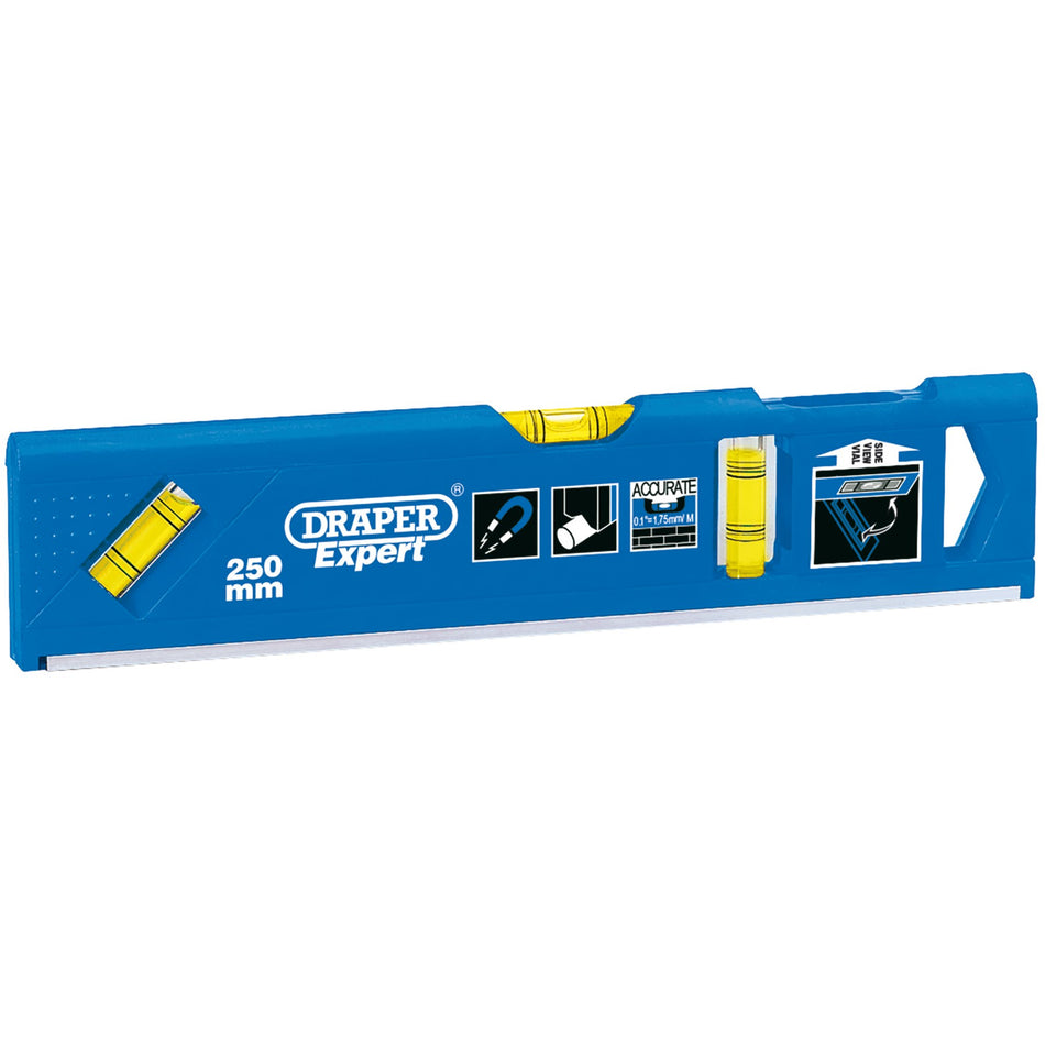 Draper-Expert-Torpedo-Spirit-Level,-250mm