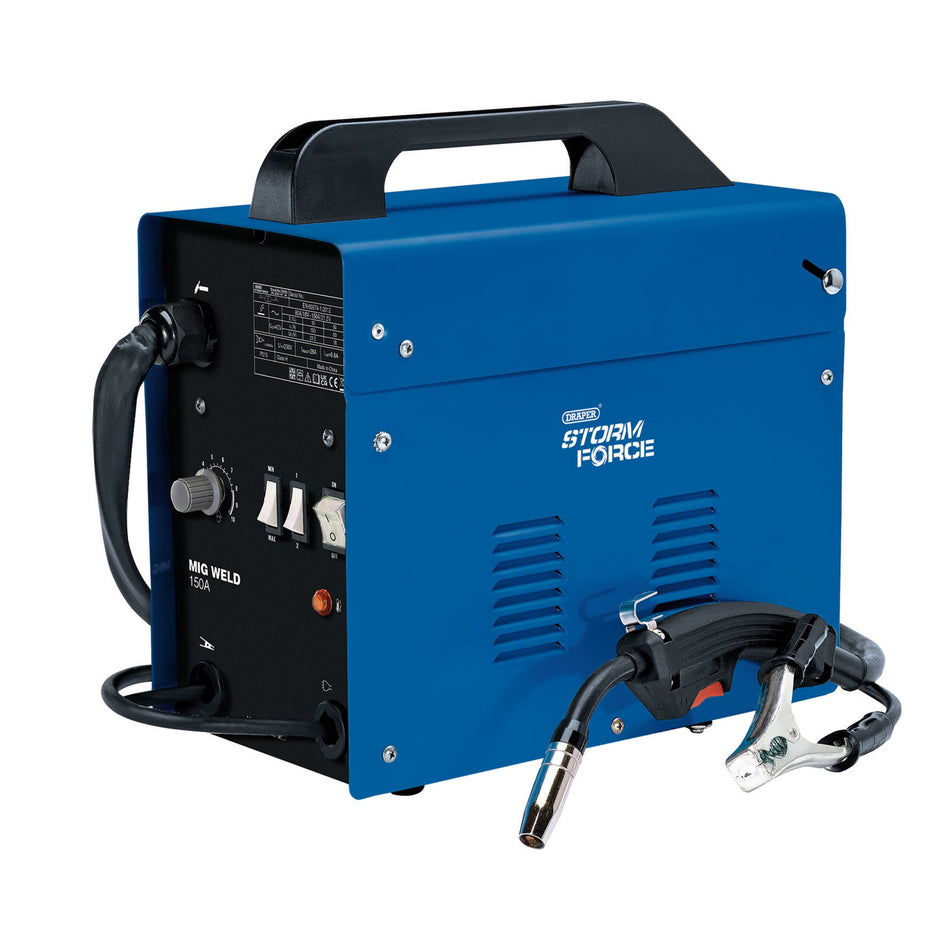 Draper-Storm-Force®-Gasless-MIG-Welder,-150A