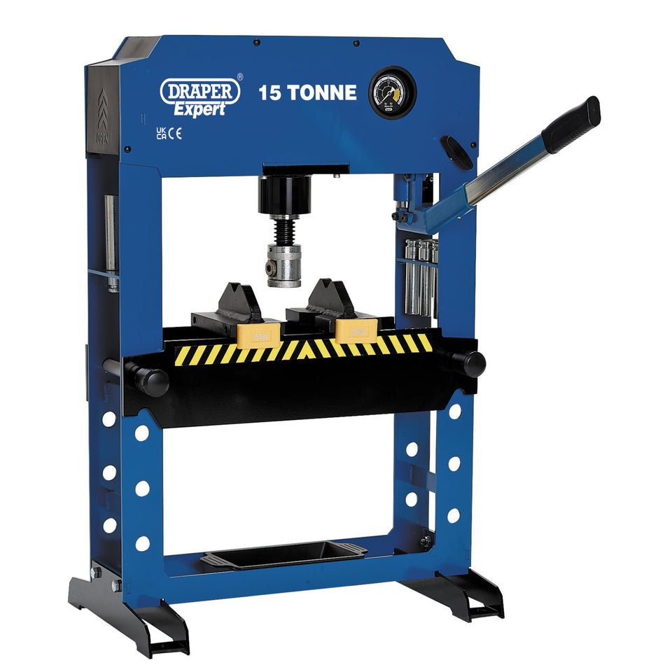 Draper-Expert-Hydraulic-Bench-Press,-15-Tonne