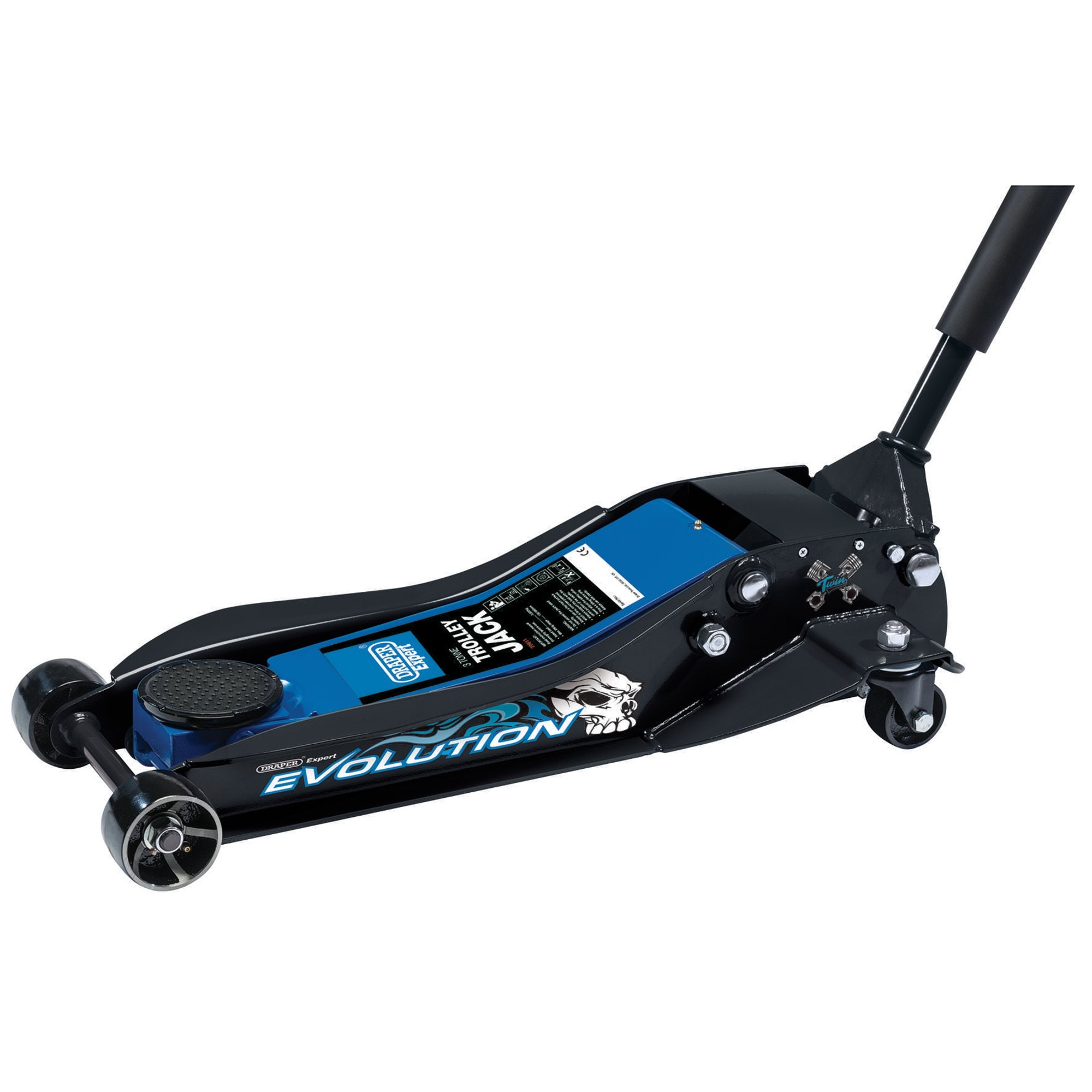 Draper-Expert-Evolution-Trolley-Jack,-3-Tonne