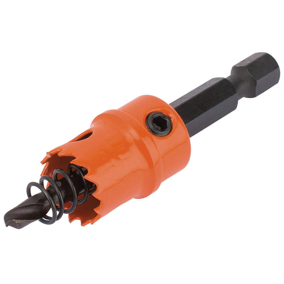 Bi-Metal-Hole-Saw-with-Integrated-Arbor,-14mm