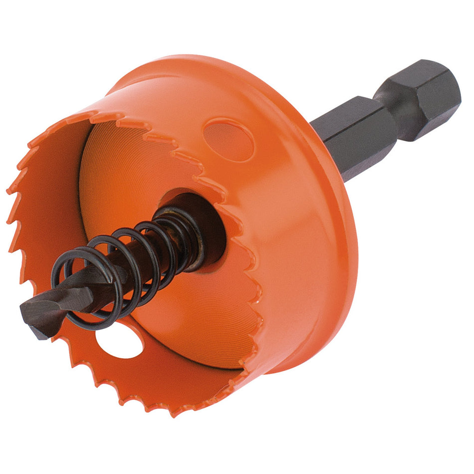 Bi-Metal-Hole-Saw-with-Integrated-Arbor,-30mm
