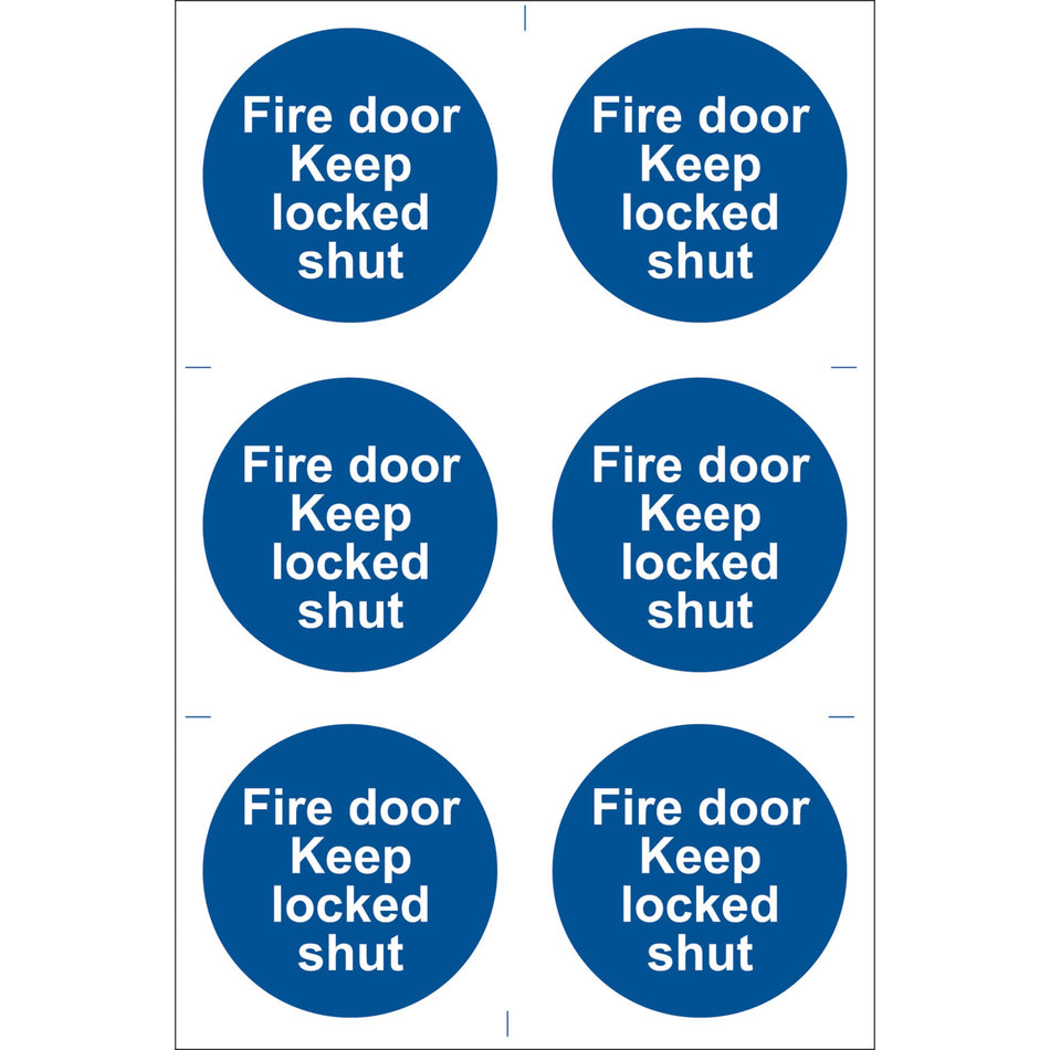 Fire-Door-Keep-Locked'-Mandatory-Sign-(Pack-of-6)