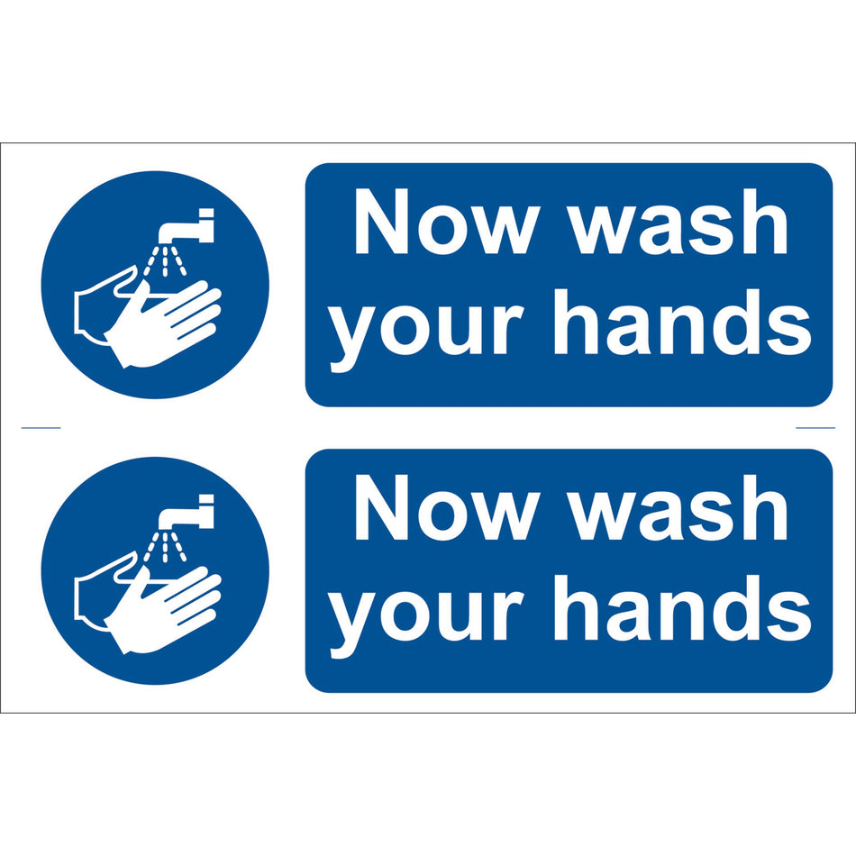Wash-Your-Hands'-Mandatory-Sign-(Pack-of-2)