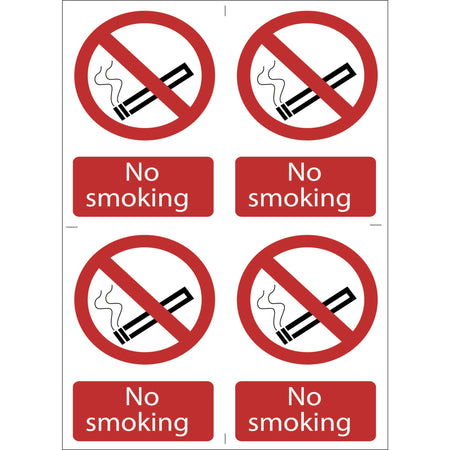No-Smoking'-Prohibition-Sign-(Pack-of-4)