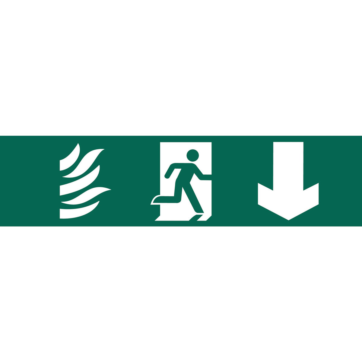 Running-Man-Arrow-Down