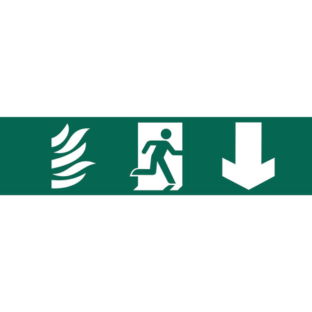 Running-Man-Arrow-Down