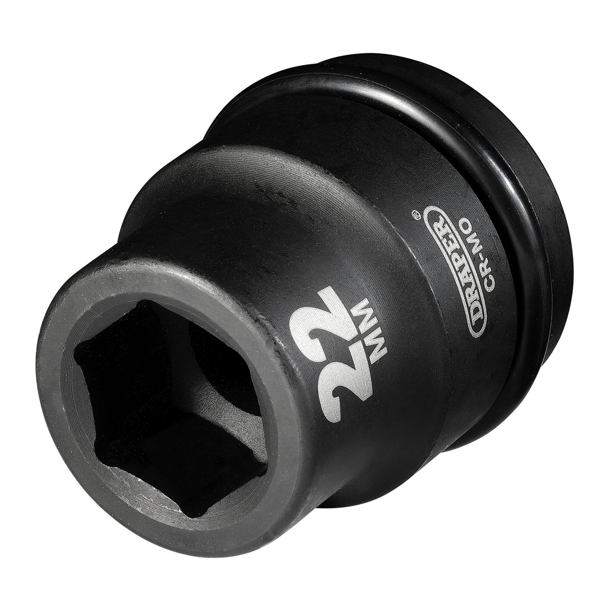 Draper-Hi-TORQ®-Impact-Socket,-3/4"-Sq.-Dr.,-22mm