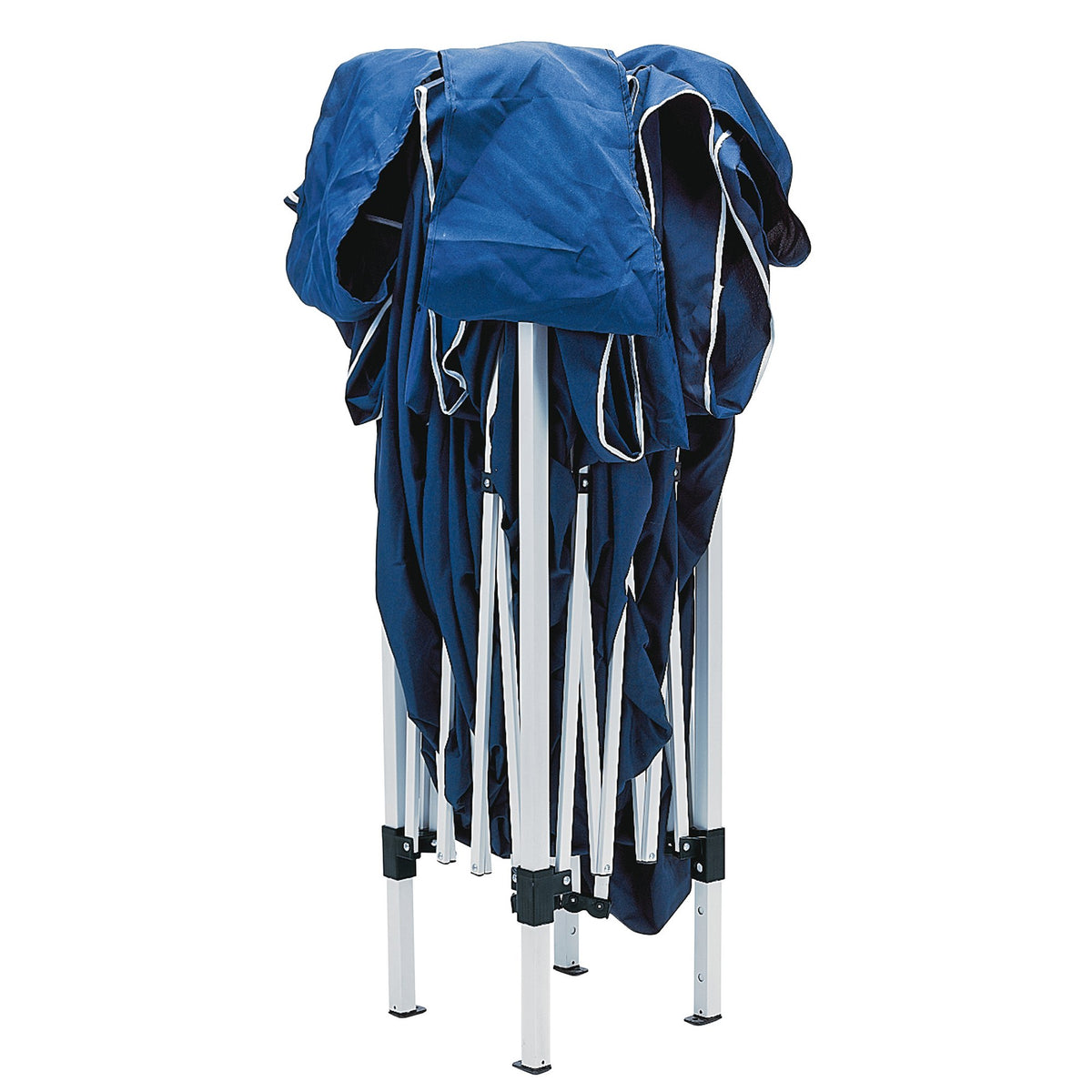 Concertina-Gazebo,-3-x-3m,-Blue