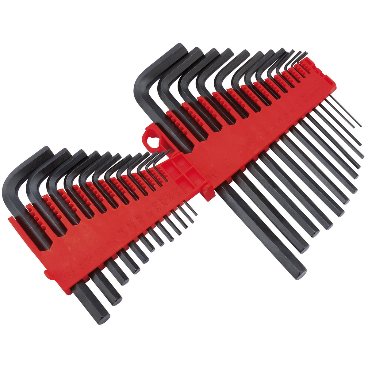 Draper-Redline®-Metric/Imperial-Hexagon-Key-Set-(25-Piece)