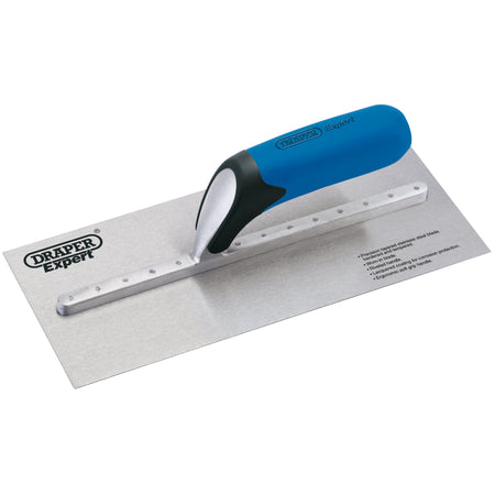 Soft-Grip-Stainless-Steel-Plastering-Trowel,-119-x-280mm