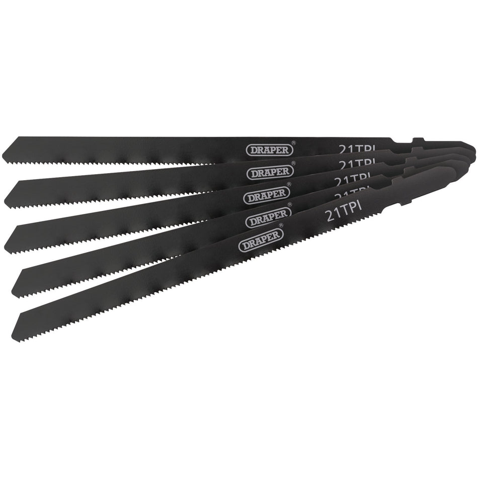 DT318A-Jigsaw-Blade-Set,-130mm,-(5-Piece)