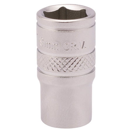 Socket,-1/4"-Sq.-Dr.,-9mm
