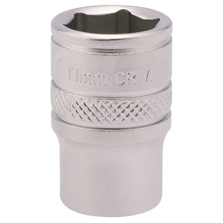 Socket,-1/4"-Sq.-Dr.,-11mm