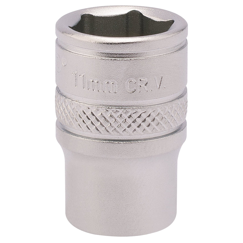 Socket,-1/4"-Sq.-Dr.,-11mm