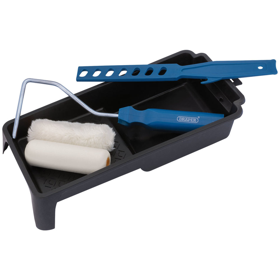 Paint-Roller-Kit,-100mm-(5-Piece)