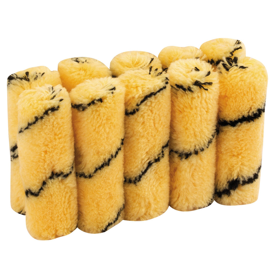 Tiger-Stripe-Paint-Roller-Sleeves,-100mm-(Pack-of-10)