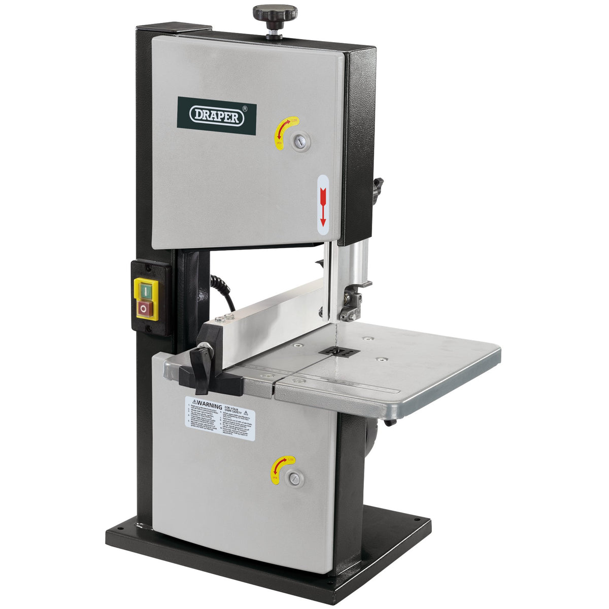 Bandsaw-with-Steel-Table,-200mm,-250W