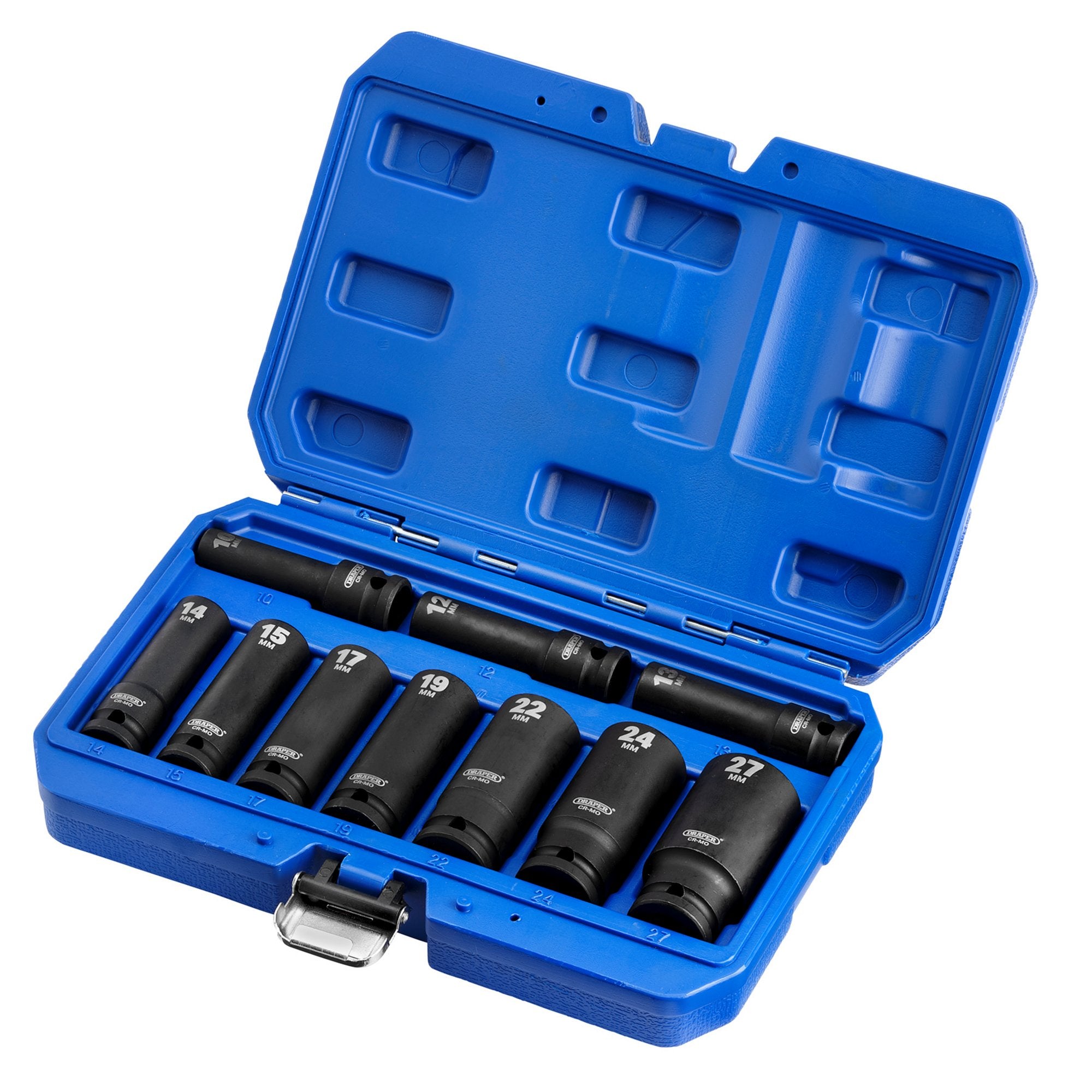 Metric-Deep-Impact-Socket-Set,-1/2"-Sq.-Dr.-(10-Piece)