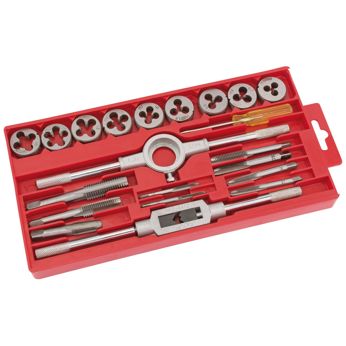 Draper Tap Set Draper Redline® Tap and Die Set (21 Piece) – CONJOINT THAICO