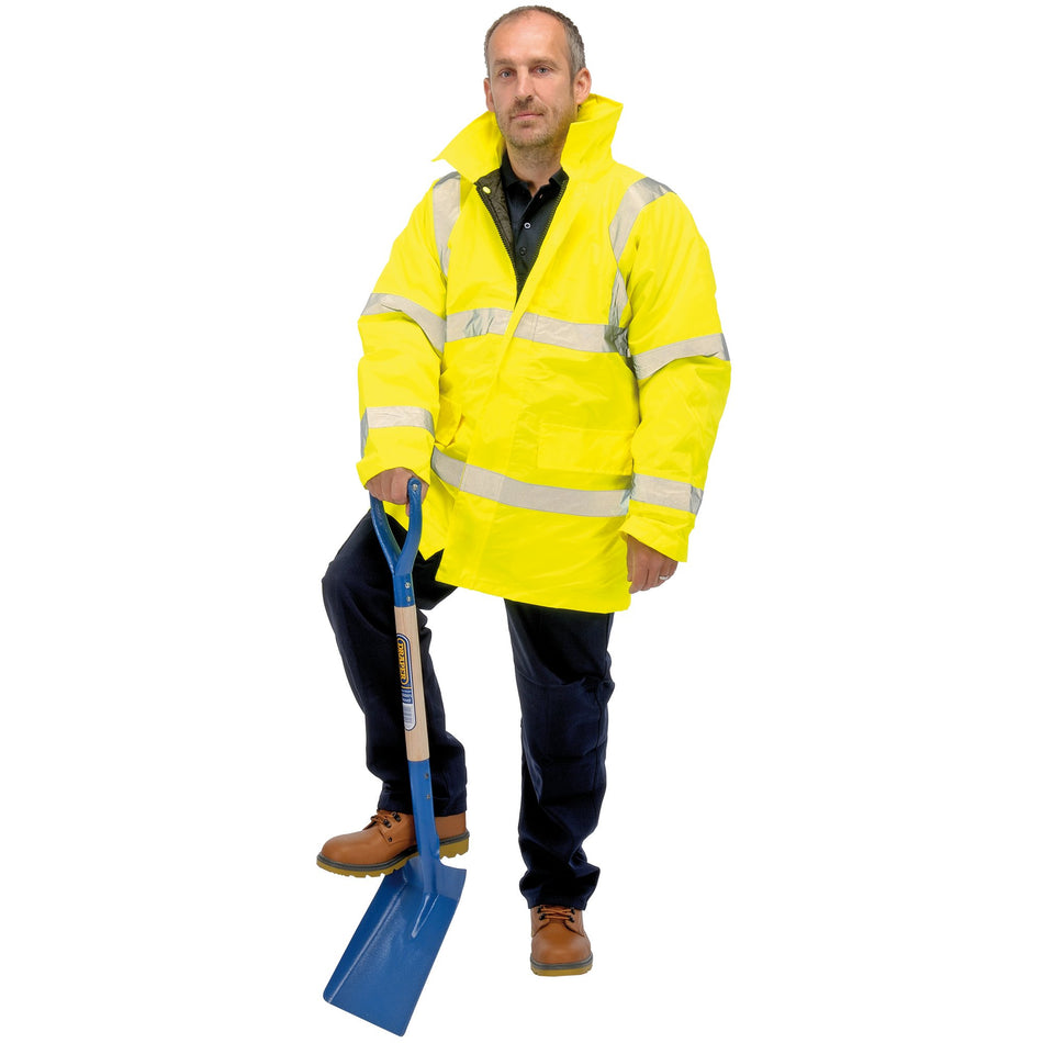 High-Visibility-Traffic-Jacket,-Size-M