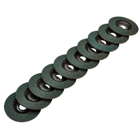 Zirconium-Oxide-Flap-Discs,-115-x-22.23mm,-80-Grit-(Pack-of-10)