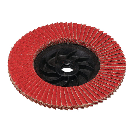 Draper-Expert-Ceramic-Flap-Disc,-115mm,-M14,-40-Grit