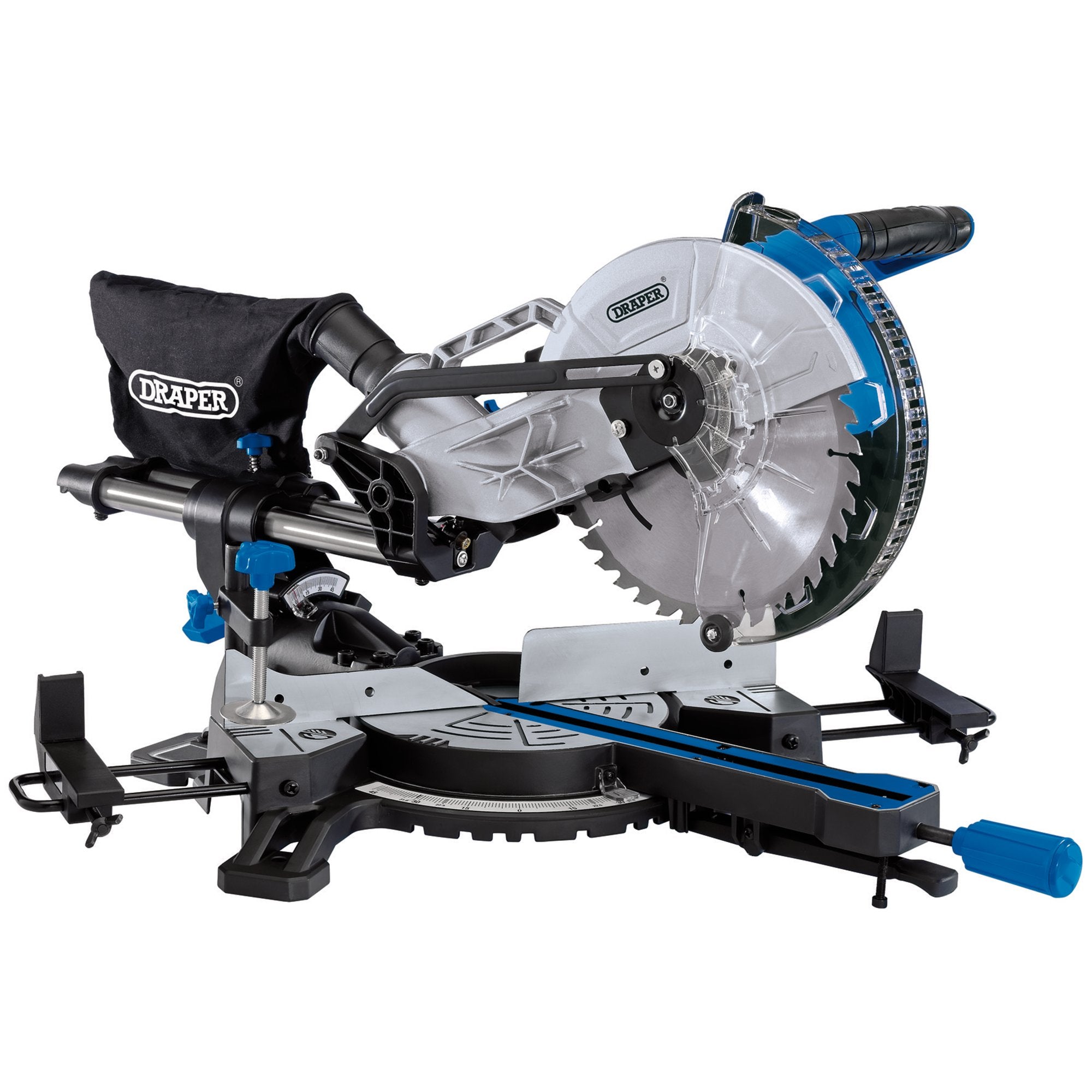 230V-Sliding-Compound-Mitre-Saw,-255mm,-1800W