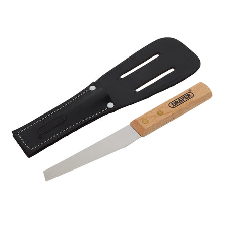 Shoe-or-Leather-Knife-with-Belt-Holster,-115mm