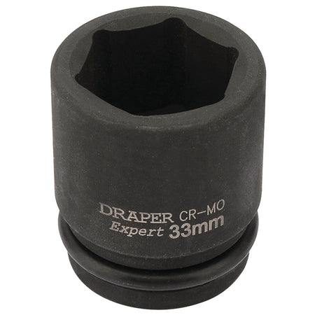 Draper-Expert-HI-TORQ®-6-Point-Impact-Socket,-3/4"-Sq.-Dr.,-33mm