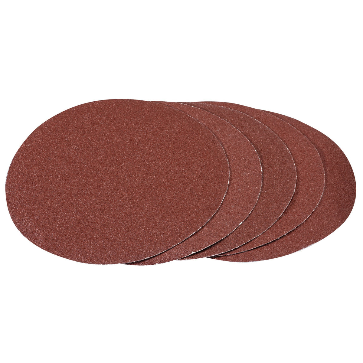 Hook-and-Loop-Aluminium-Oxide-Sanding-Discs,-180mm,-80-Grit-(Pack-of-5)