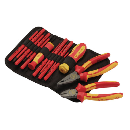 XP1000®-VDE-Slimline-Interchangeable-Screwdriver-and-Pliers-Set-(14-Piece)
