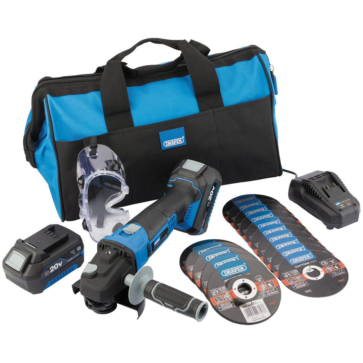 Draper-Storm-Force-20V-Cordless-Grind-and-Cut-Kit