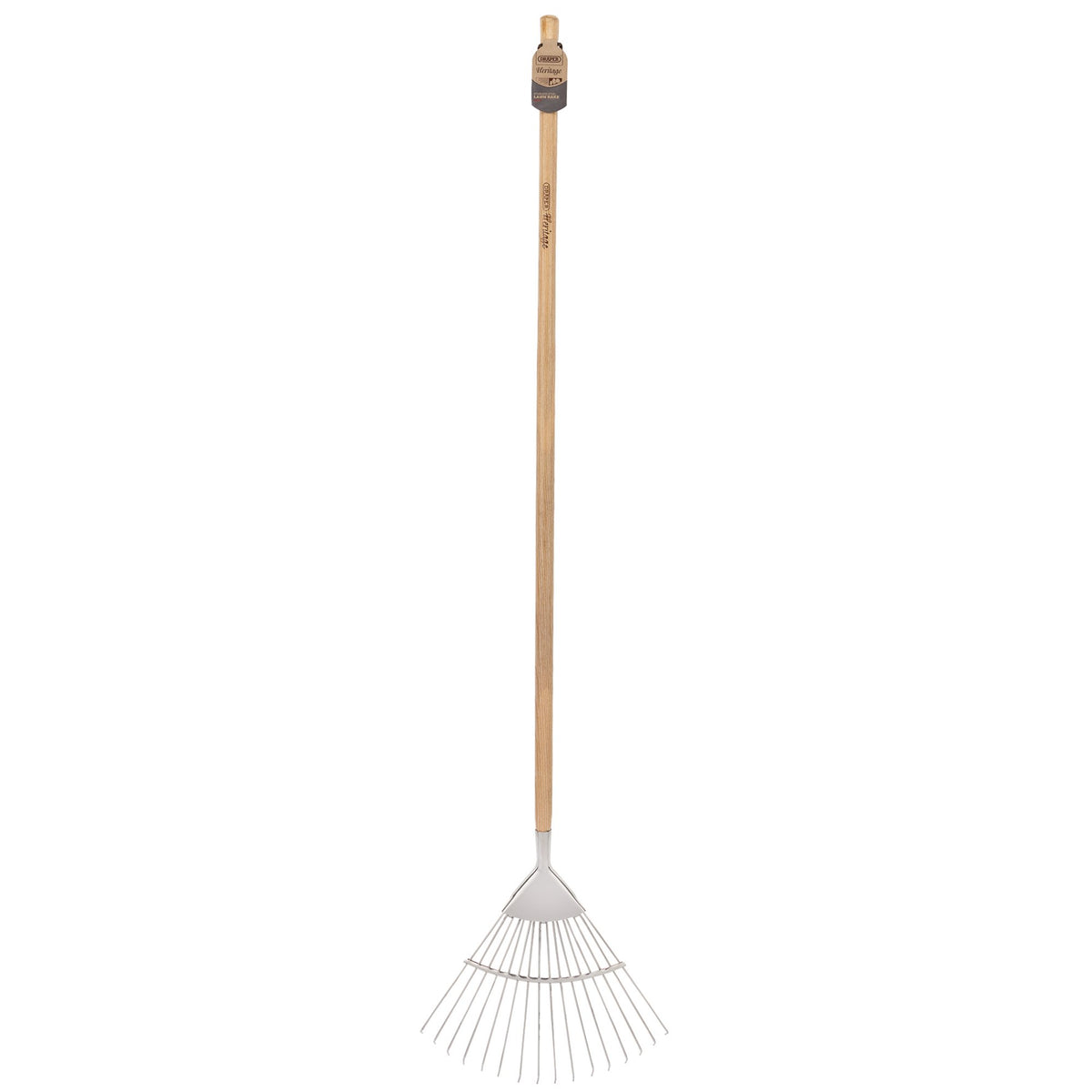 Draper-Heritage-Stainless-Steel-Lawn-Rake-with-Ash-Handle