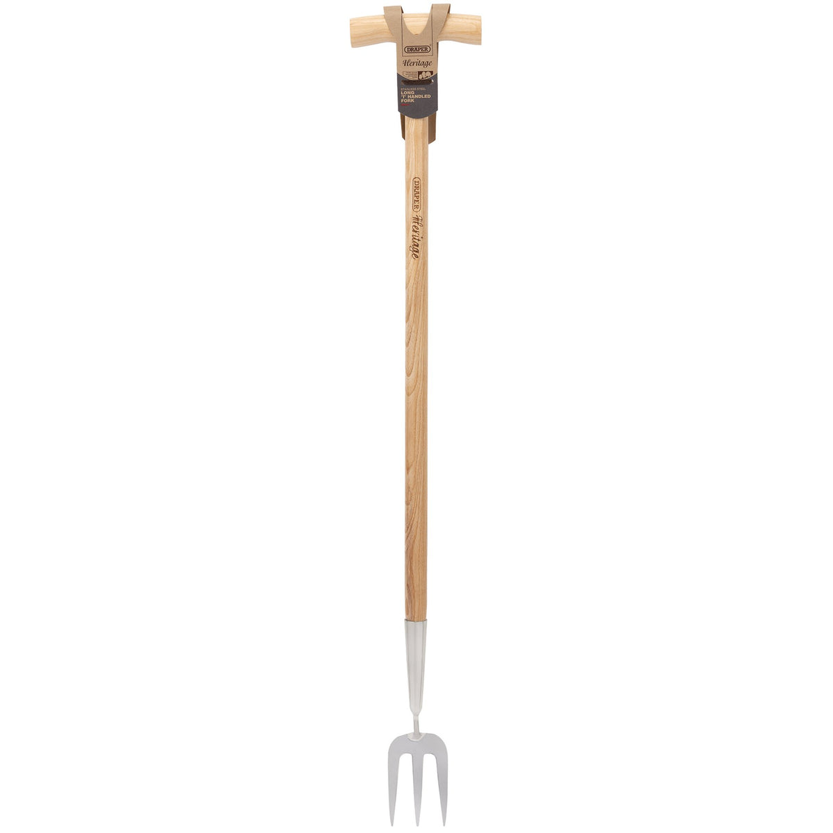 Draper-Heritage-Stainless-Steel-Fork-With-Ash-Long-Handle