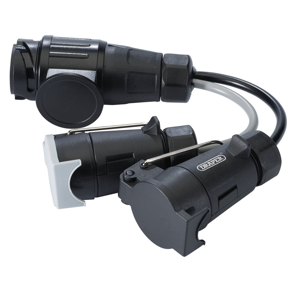13-Pin-Euro-to-7-Pin-N-Type/7-Pin-S-Type-Converter