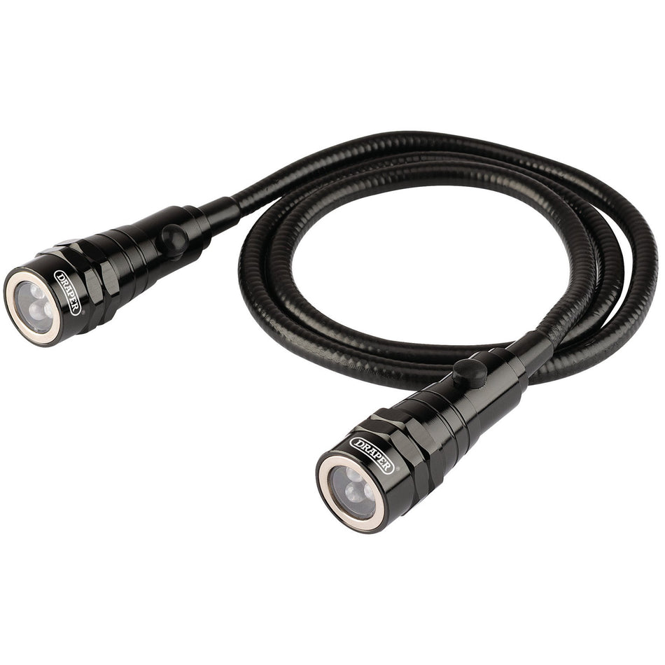 Twin-LED-Flexible-Inspection-Light-With-Magnetic-Ends,-905mm
