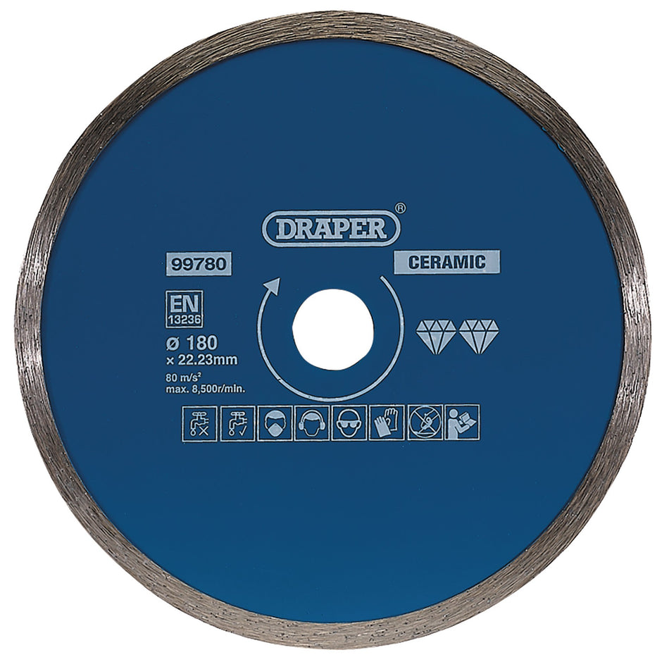 Continuous-Diamond-Blade,-180mm