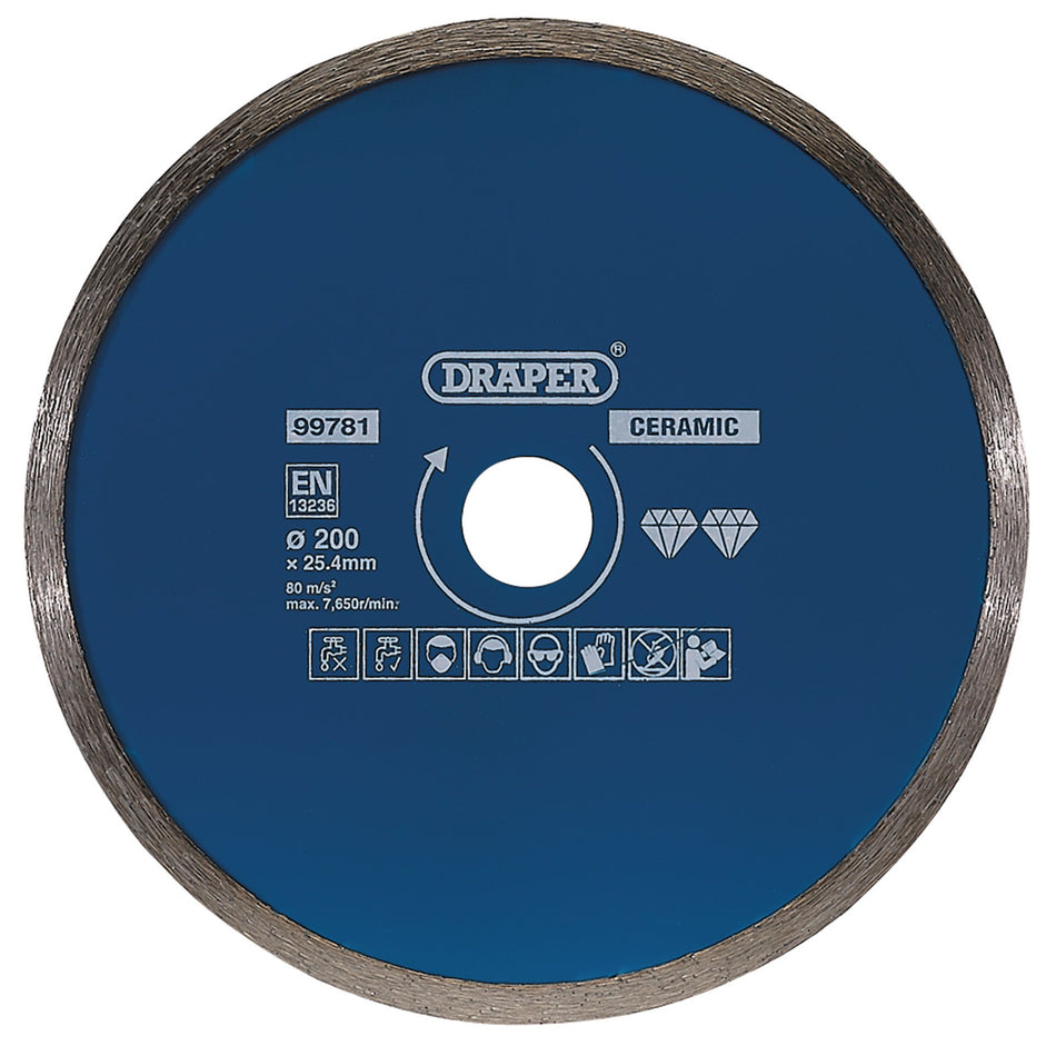 Continuous-Diamond-Blade,-200mm