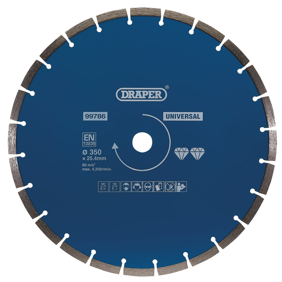 Segmented-Diamond-Blade,-350mm